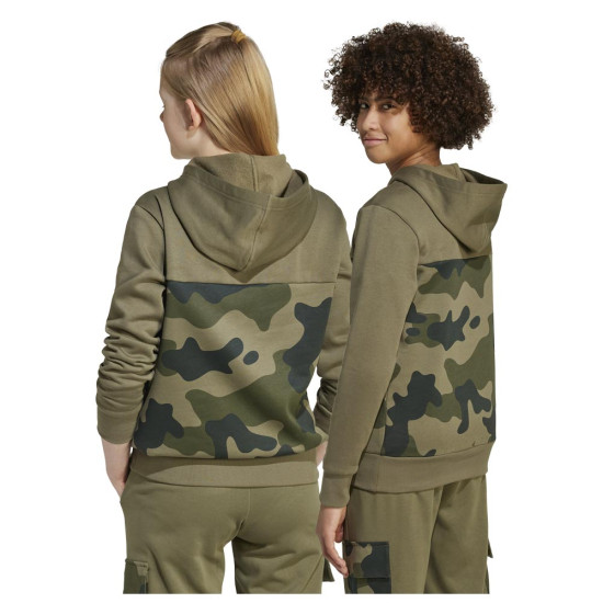 Adidas Παιδικό φούτερ Seasonal Essentials Camo Fleece Hoodie